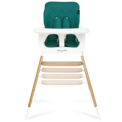 Dream On Me Nibble Wooden Highchair, Compact High Chair