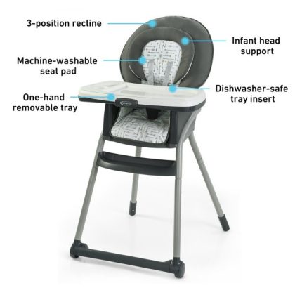 Graco Table2Table LX 6-in-1 High Chair, Arrows