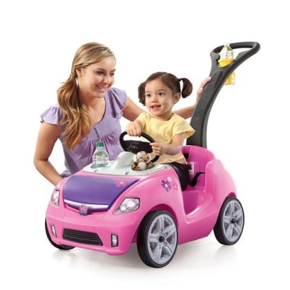 Step2 Whisper Ride II Kids Push Car, Pink