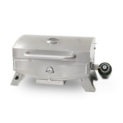 Pit Boss 1 Burner Silver Propane Portable Gas Grill