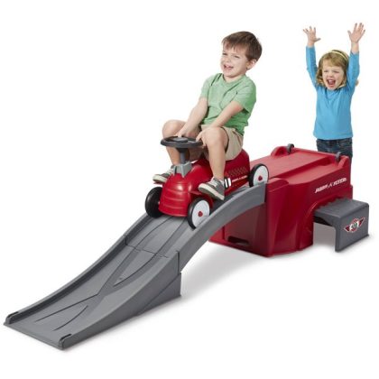 Radio Flyer, Flyer 500 Ride-on with Ramp and Car, Red