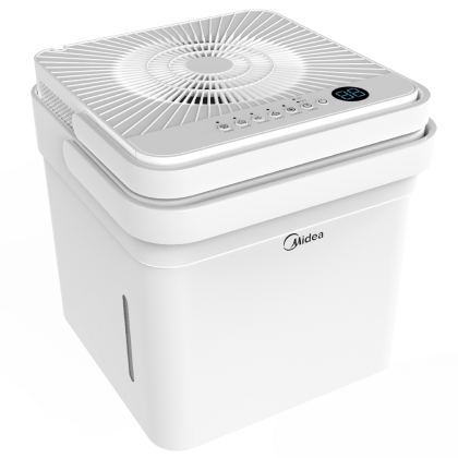 Midea Cube 20-Pint Smart WiFi Dehumidifier, Coverage Up to 2,000 Sq. Ft. (MAD20S1QWT)