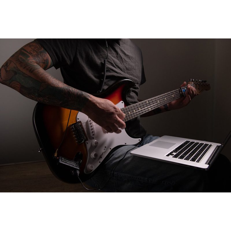 Ameritone "Learn to Play" Double Cutaway Black Electric Guitar