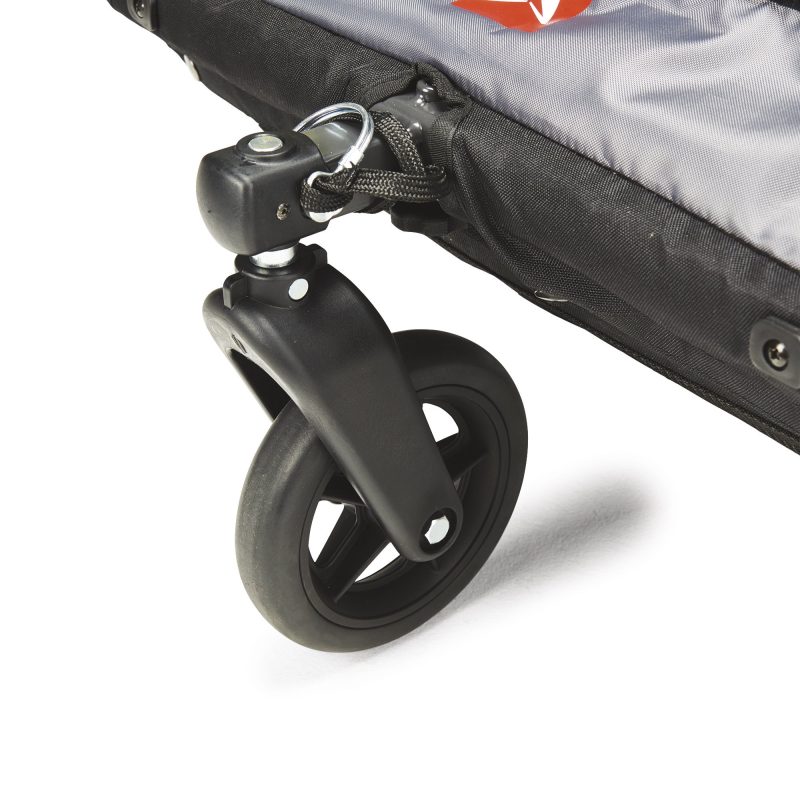 Allen Sports 2-Child Bicycle Trailer and Stroller, Orange, Model AS2