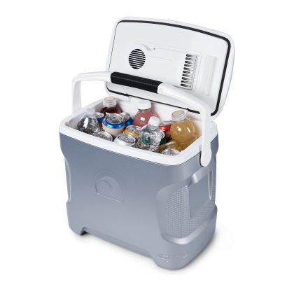 Igloo 28 Qt Iceless Thermoelectric Hard Sided Cooler, Silver