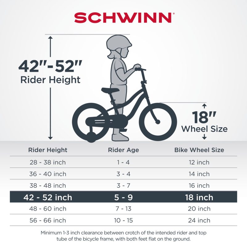 Schwinn Shine Girl's Sidewalk Bike, 18-Inch Mag Wheels, Ages 5-7, Purple