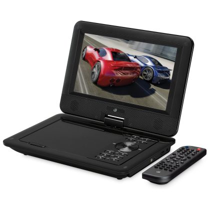 GPX Portable 9 Inch LCD Swivel Screen DVD Player, PD901B