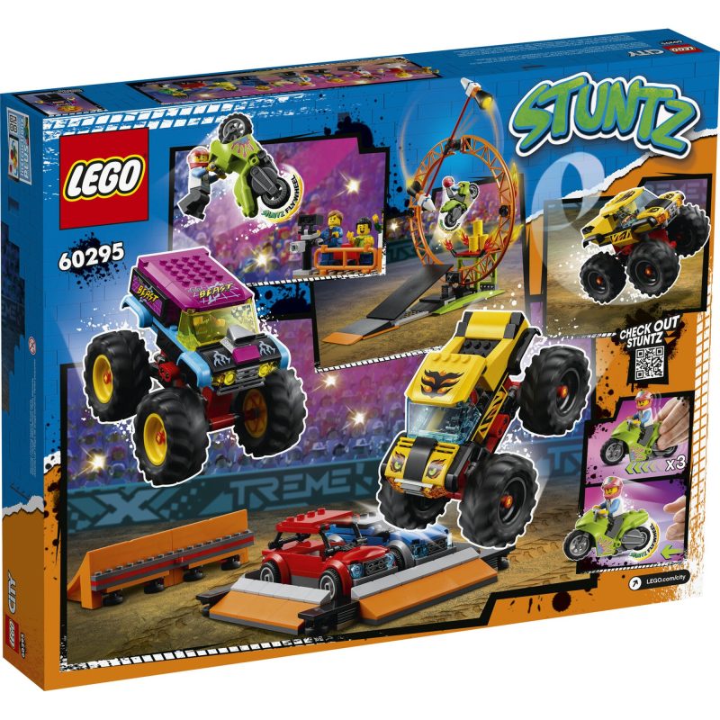 Lego City Stuntz Stunt Show Arena 60295 Building Set (668 Pieces)