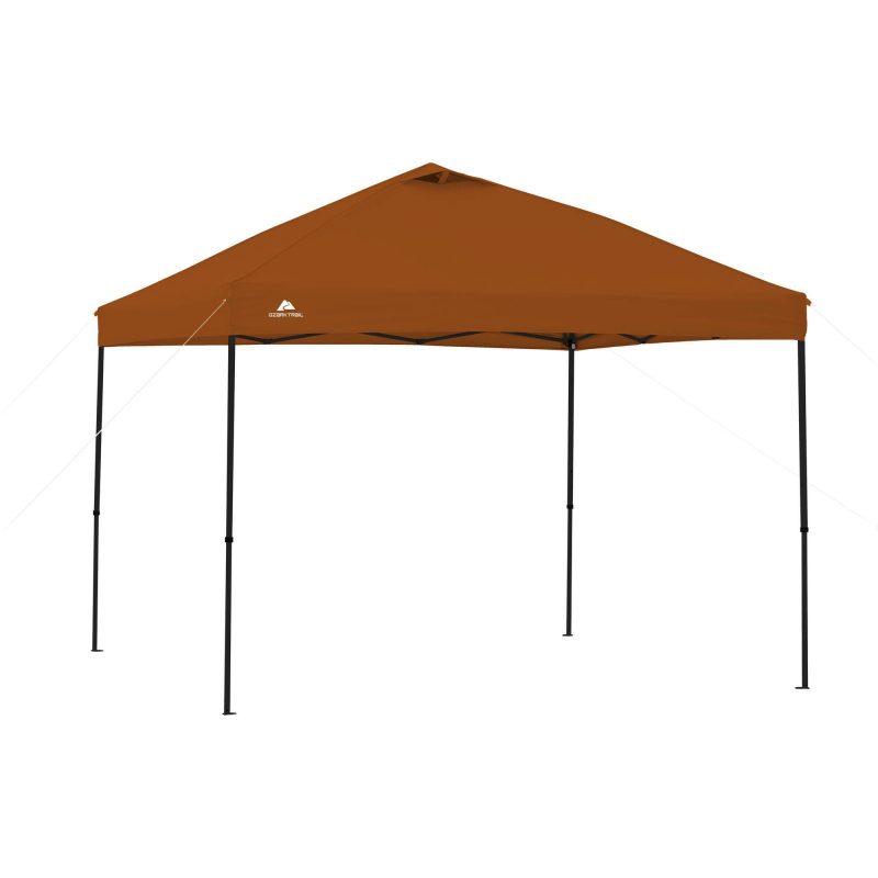 Ozark Trail 10' x 10' Brown Instant Outdoor Canopy with UV Protection