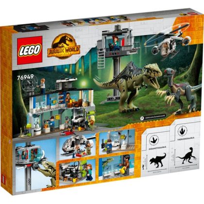 Lego Jurassic World Giganotosaurus & Therizinosaurus Attack 76949 (658 Pieces)