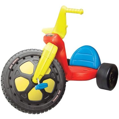 The Original Big Wheel, Blue-Yellow-Red, Giant 16' Wheel Ride On Tricycle, Ages 3-8 (19053)