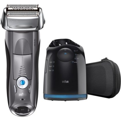 Braun Series 7 7865cc Wet Dry Mens Electric Shaver with Clean Station
