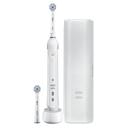 Oral-B Smart 4000 Rechargeable Electric Toothbrush, Extra Brush Head