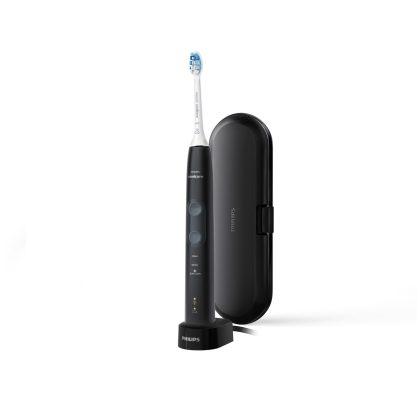 Philips Sonicare ProtectiveClean 5100 HX6850/60 Gum Health, Rechargeable Electric Toothbrush with Pressure Sensor, Black