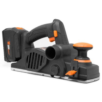 Wen 20V Max Brushless Cordless 3-1/4-Inch Hand Planer With 4.0 Ah Lithium-Ion Battery And Charger