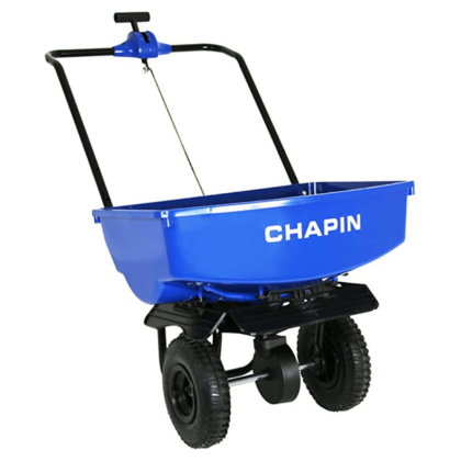 Chapin 8003A Residential Broadcast Spreader for Ice Melt, 70 lbs Capacity