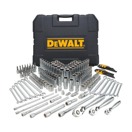 Dewalt Mechanics Tools Kit and Socket Set, 204-Piece