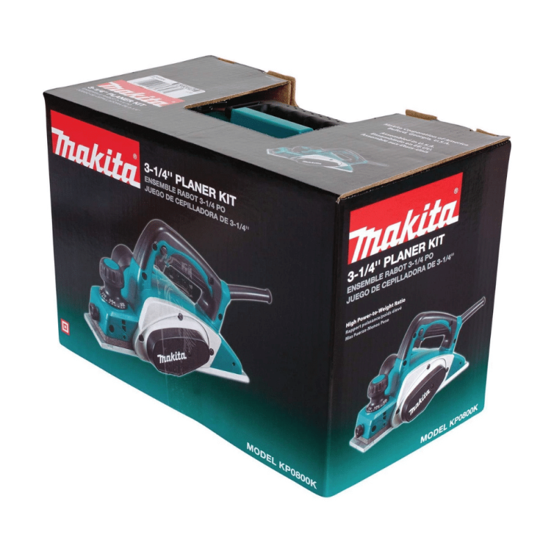 Makita KP0800K 3-1/4 Inch Planer, With Tool Case, Blue